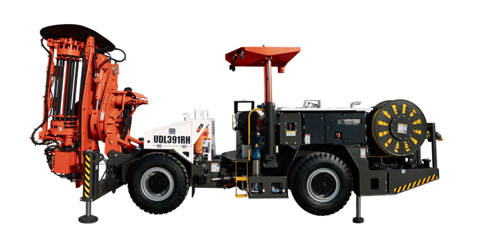 LGMRT UDL391RH Long Hole Drill Rig